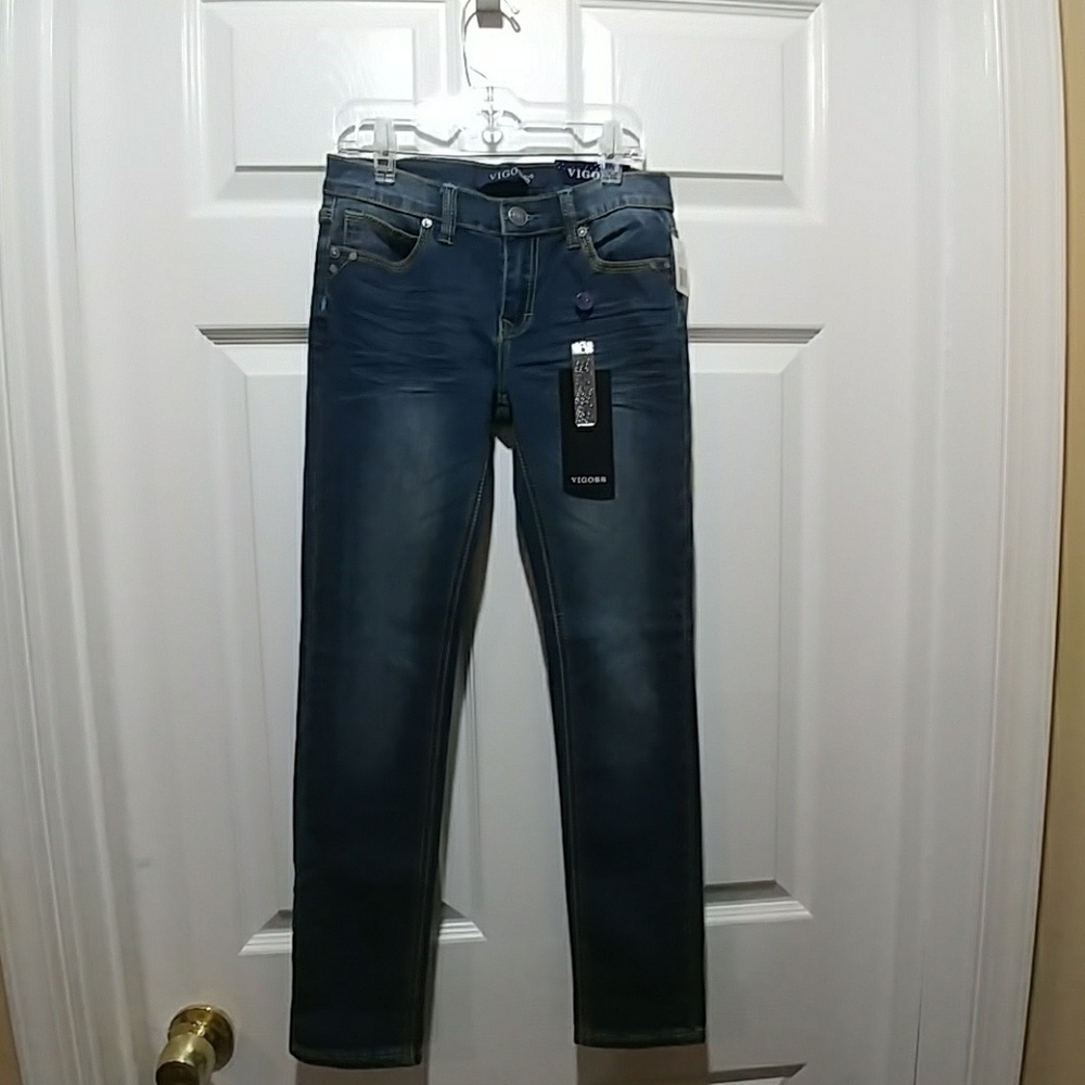 NWT Vigoss Girls Stretch Jeans